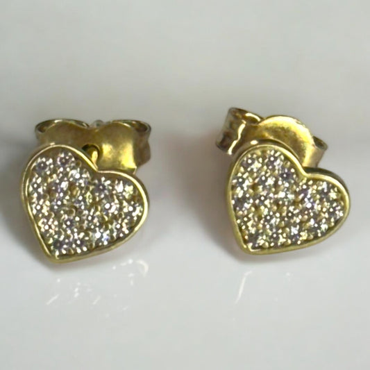 Broquel corazón 10k