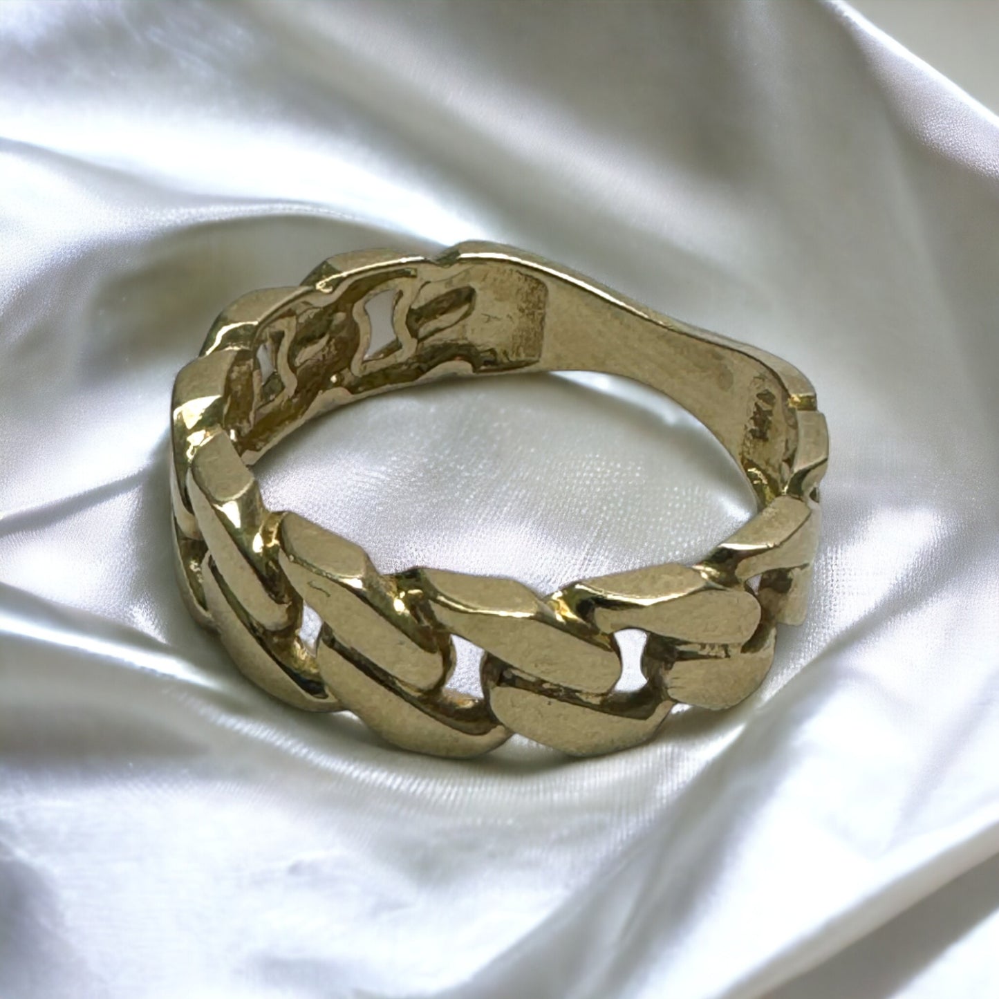 Anillo Cuban 14k