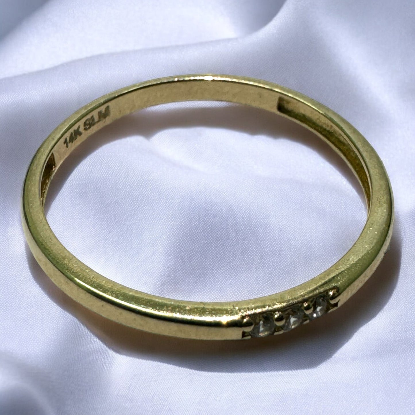 Anillo Dama Cuban 14K